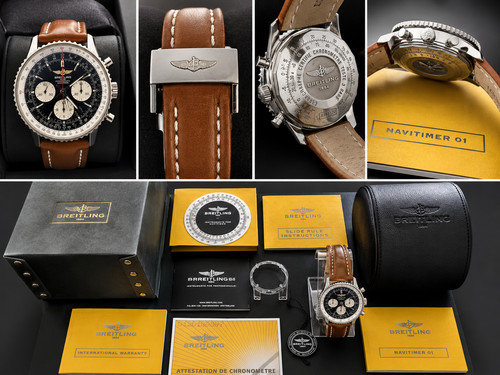 Breitling navitimer fullset - breitling,